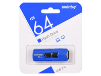Флеш-драйв Smart Buy USB 64GB STREAM Blue