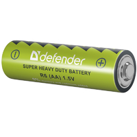Батарейка солевая R6-4F AA DEFENDER