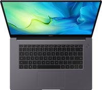 Ноутбук Huawei MateBook D 15 BoDE-WDH9 Core i5 1155G7 8Gb SSD256Gb Intel Iris Xe graphics 15.6" IPS