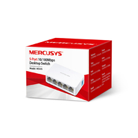 Коммутатор Mercusys MS105 5 портов 100Mbps