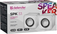 Колонки 2.0 Defender SPK-33 (65631) White