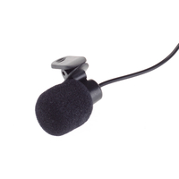 Микрофон HL0118B на прищепке, черный