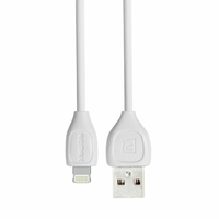Кабель USB Remax Lesu RC-050i для iPhone Lightning 8 pin (1м) (белый)