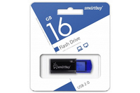 Флеш-драйв Smart Buy USB 16GB Click Black